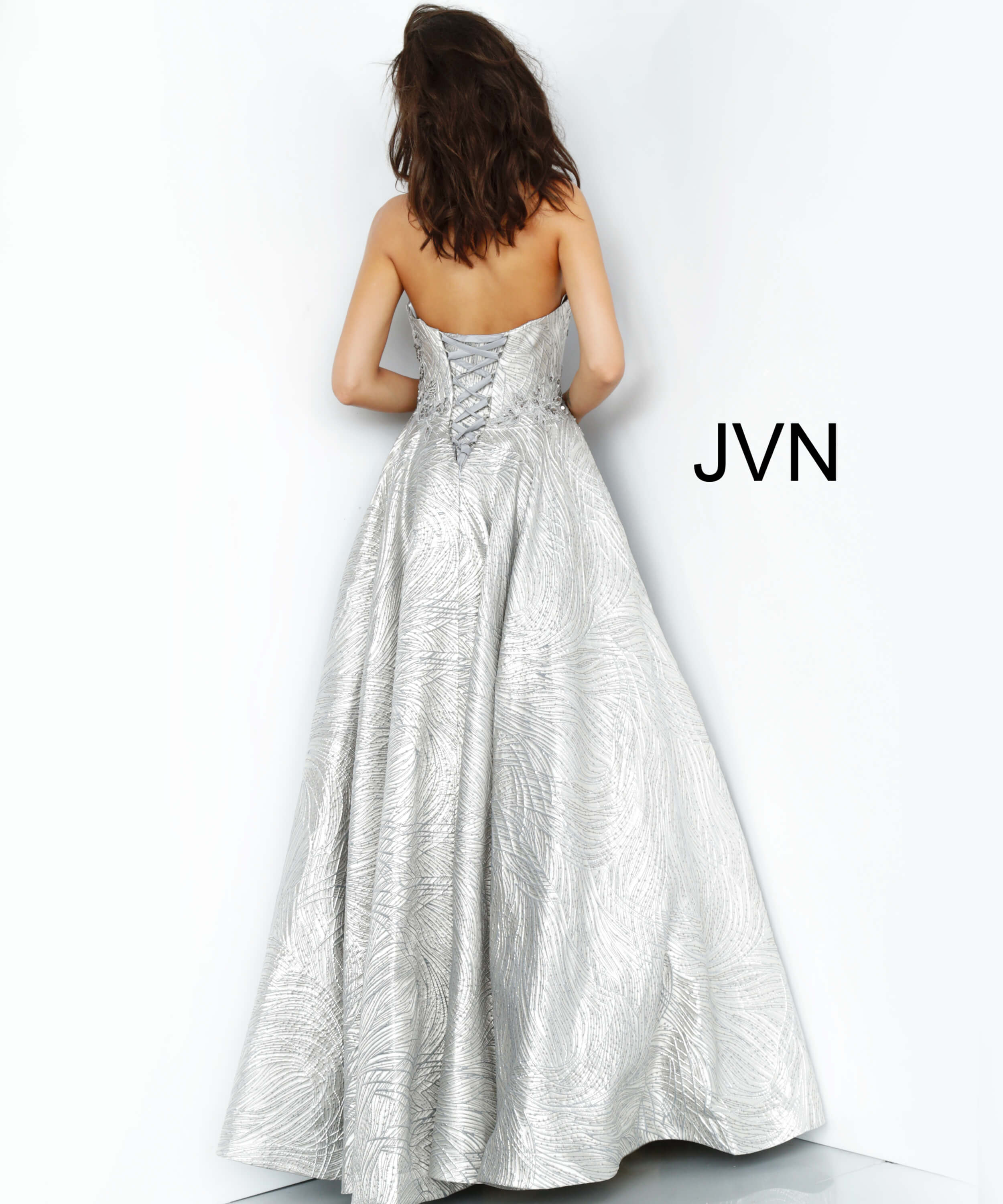 gown silver